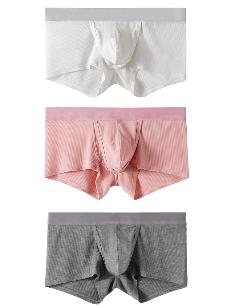 3 Pack Separate Ball Support Pouch Trunks | dmunderwear detail image 14