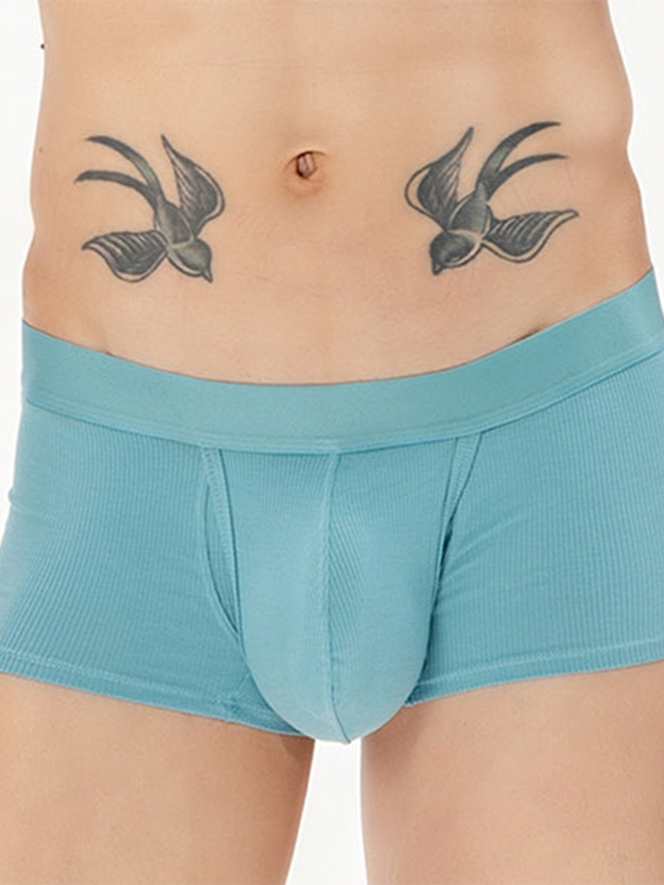 3 Pack Separate Ball Support Pouch Trunks | dmunderwear detail image 16