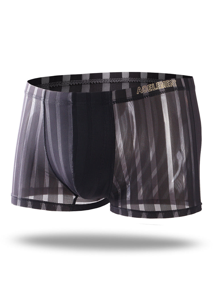 3 Pack See Through Breathable Men's Underwear | dmunderwear detail image 20