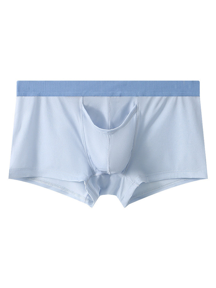 3 Pack Separate Pouch Trunks With Fly Front | dmunderwear detail image 17