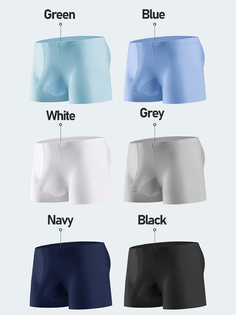 3 Pack Separate Support Pouch Boxer Briefs | dmunderwear detail image 16