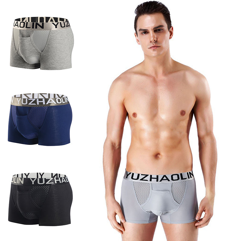 3 Pack Separated Pouch Men's Underwear | dmunderwear detail image 2