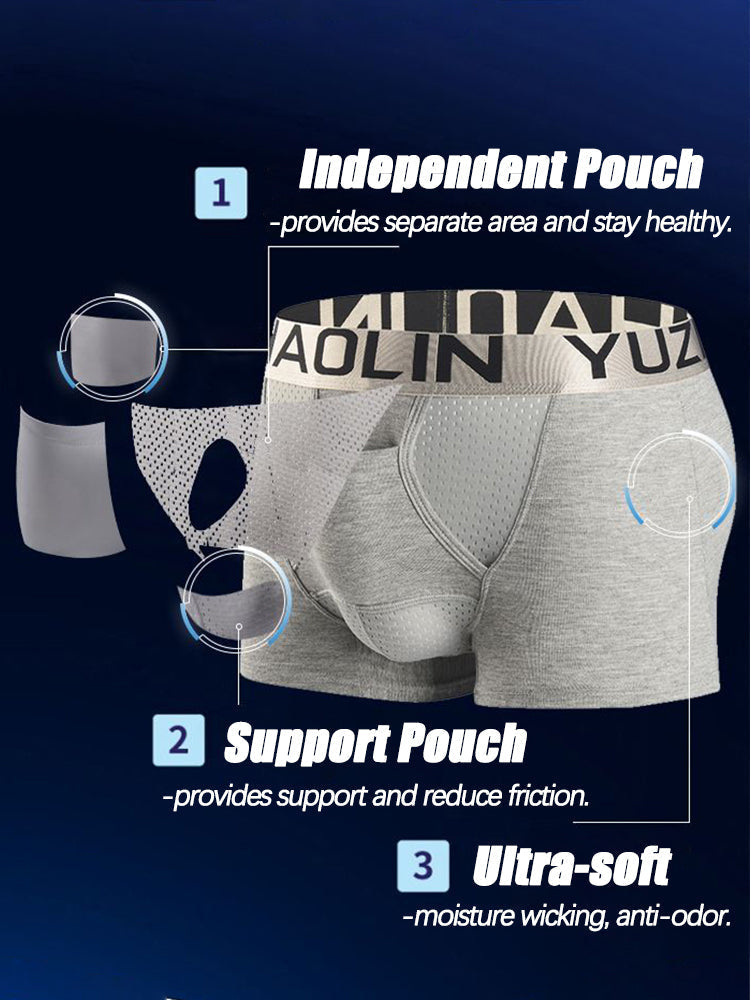 3 Pack Separated Pouch Men's Underwear | dmunderwear detail image 3