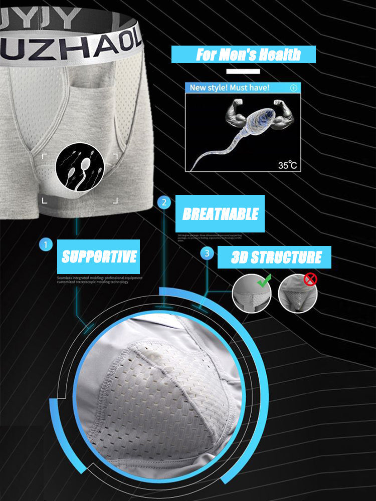 3 Pack Separated Pouch Men's Underwear | dmunderwear detail image 4