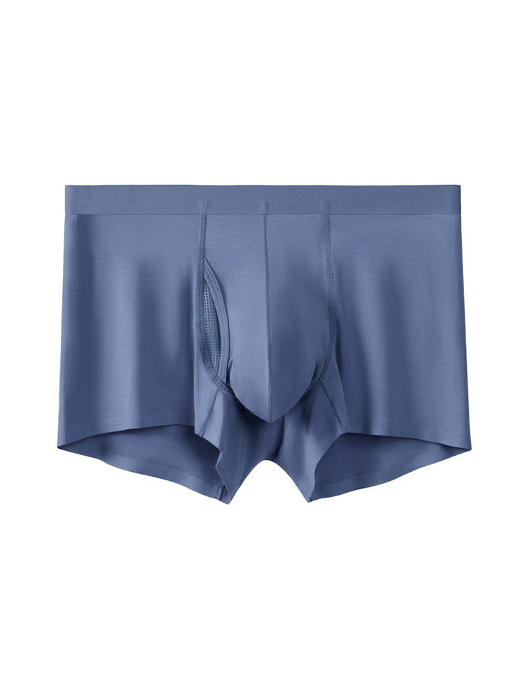 3 Pack Separation Design Support Pouch Boxer Briefs | dmunderwear detail image 15