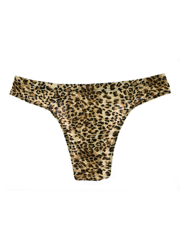 3 Pack Men's Sexy & Bold Animal Print Low-Rise Breathable Briefs | dmunderwear detail image 15