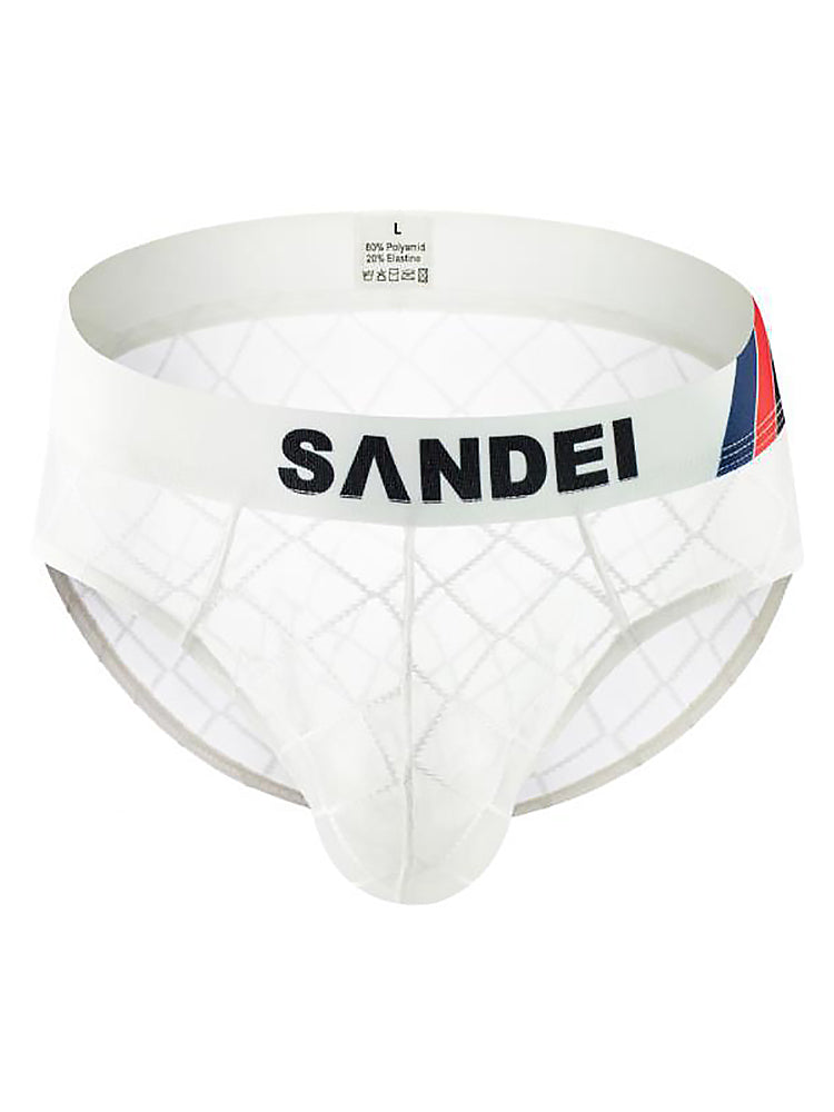 3 Pack Sexy Mesh T-back Thongs for Men | dmunderwear detail image 10