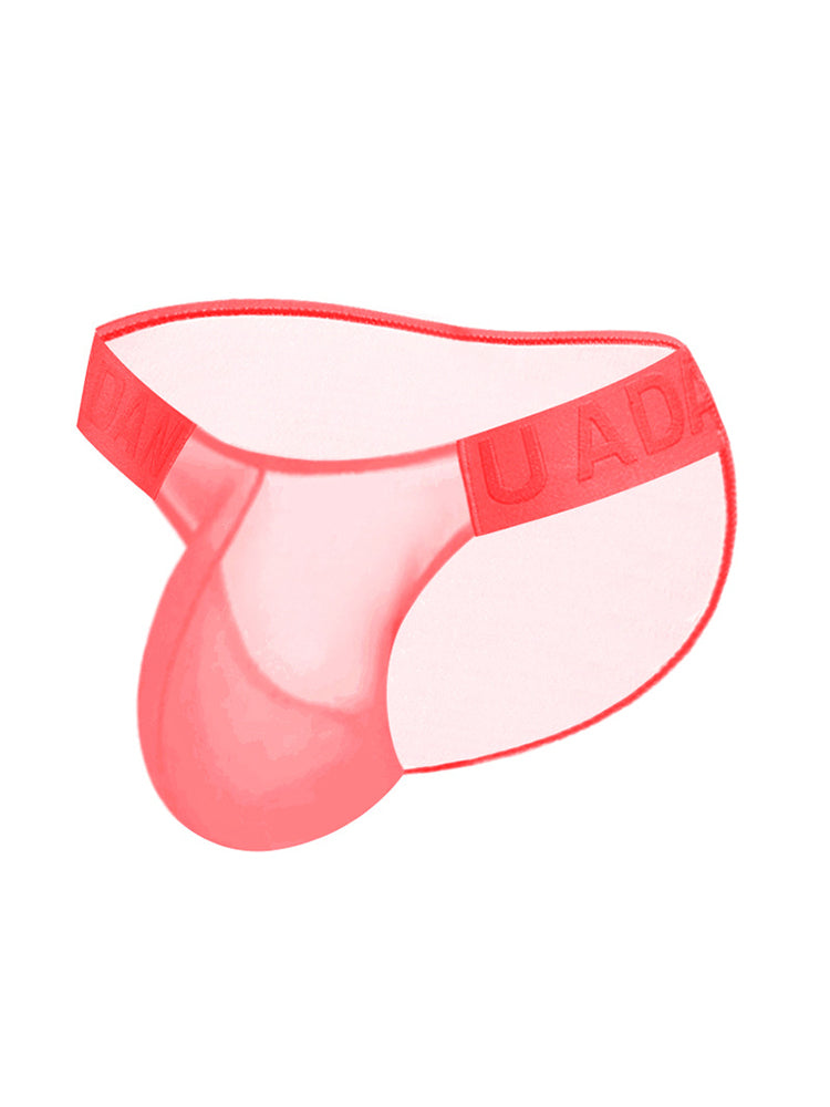 3 Pack Sexy Sheer Low-Rise Men's Bikini | dmunderwear detail image 16