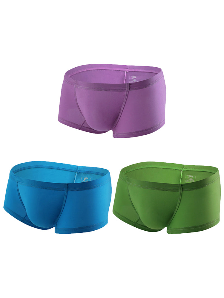 3 Pack Soft Thin Support Pouch Underwear | dmunderwear detail image 2