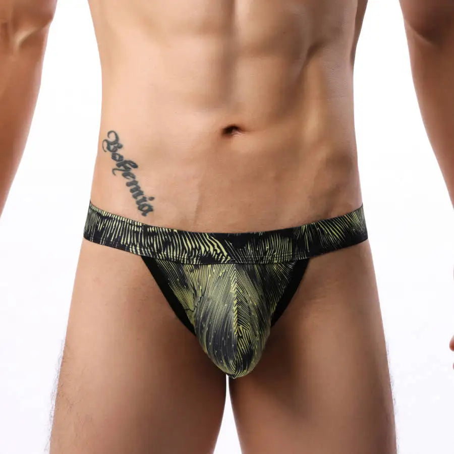 3 Pack Texture Tanga Thong | dmunderwear detail image 6