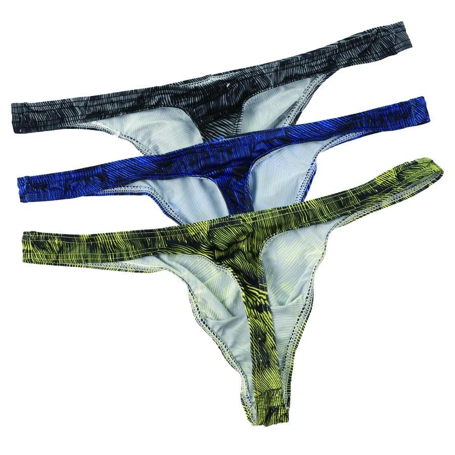 3 Pack Texture Thong | dmunderwear
