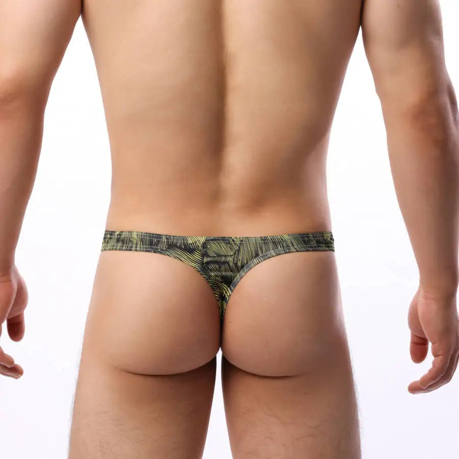 3 Pack Texture Thong | dmunderwear detail image 4