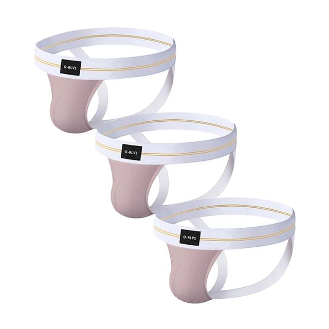 3 Pack Thick Vogue Jockstrap | dmunderwear detail image 4