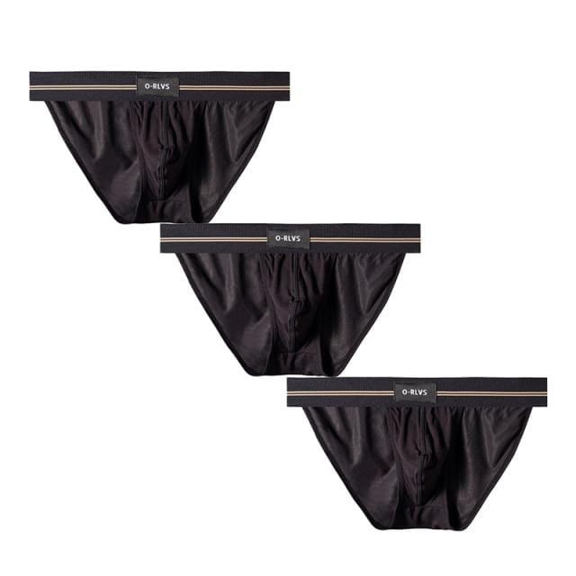 3 Pack Thick Vogue Tanga Briefs | dmunderwear detail image 8