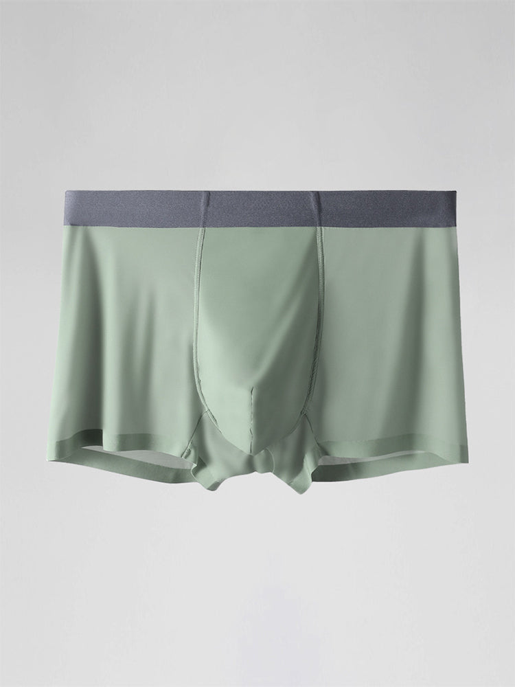3 Pack Trackless Summer Ultra Thin Pouch Men's Trunks | dmunderwear detail image 10