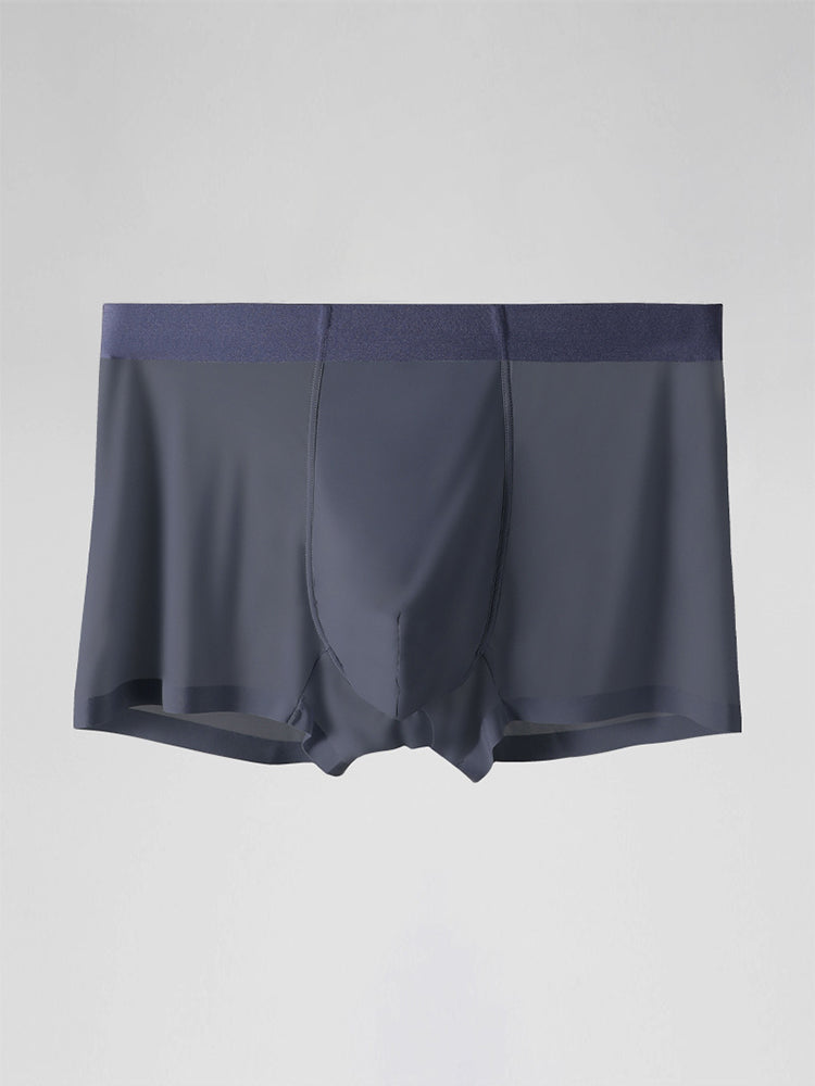 3 Pack Trackless Summer Ultra Thin Pouch Men's Trunks | dmunderwear detail image 13