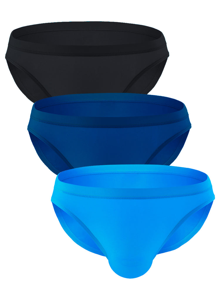 3 Pack Translucent U Convex Pouch Bikini For Men | dmunderwear detail image 8