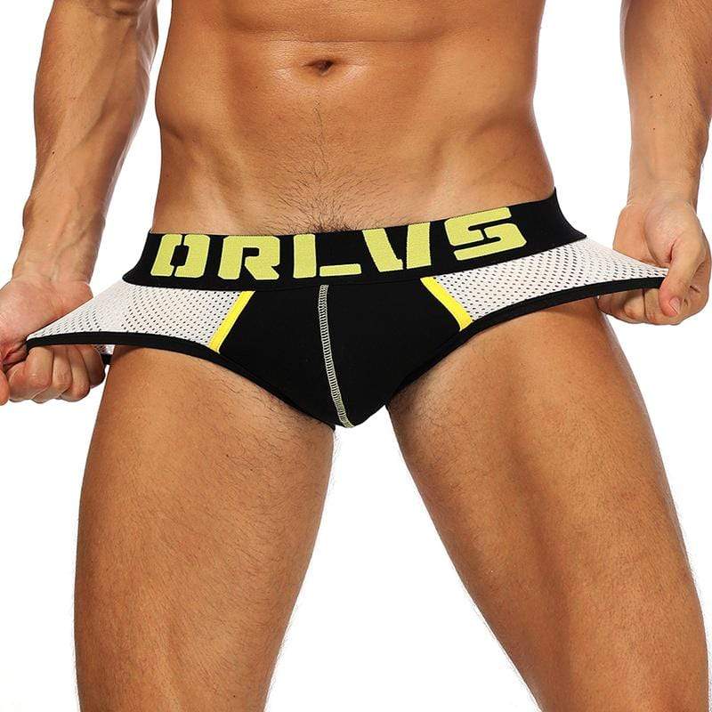 3 Pack Trendy Mesh Briefs | dmunderwear detail image 6