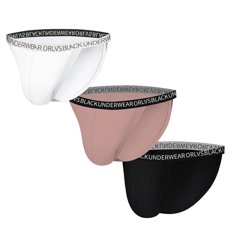 3 Pack Vogue Tanga Briefs | dmunderwear