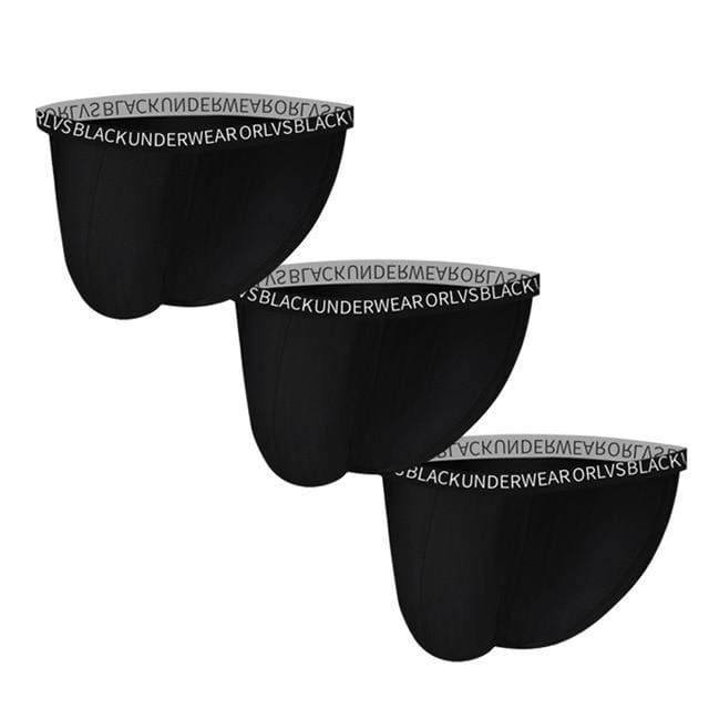 3 Pack Vogue Tanga Briefs | dmunderwear detail image 7