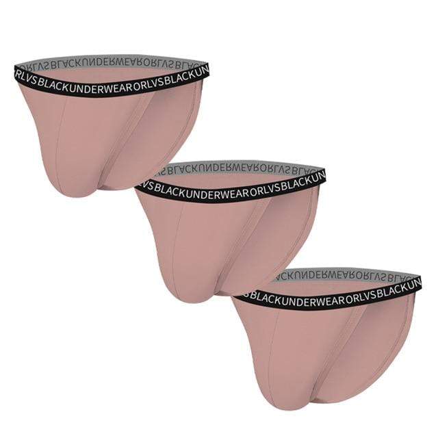 3 Pack Vogue Tanga Briefs | dmunderwear detail image 9