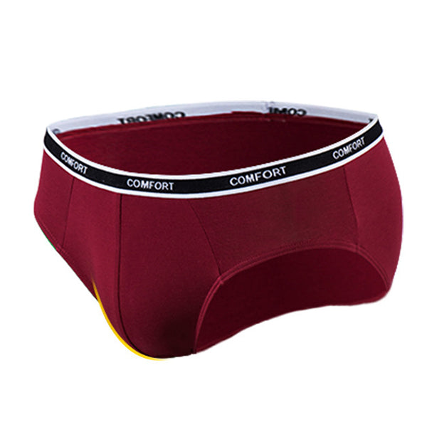 3 Pcs Modal Soft Breathable Solid Men's Briefs Set | dmunderwear detail image 3