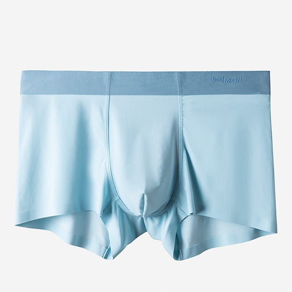 3 Pcs Ultra-thin Solid Men's Trunk Sets | dmunderwear