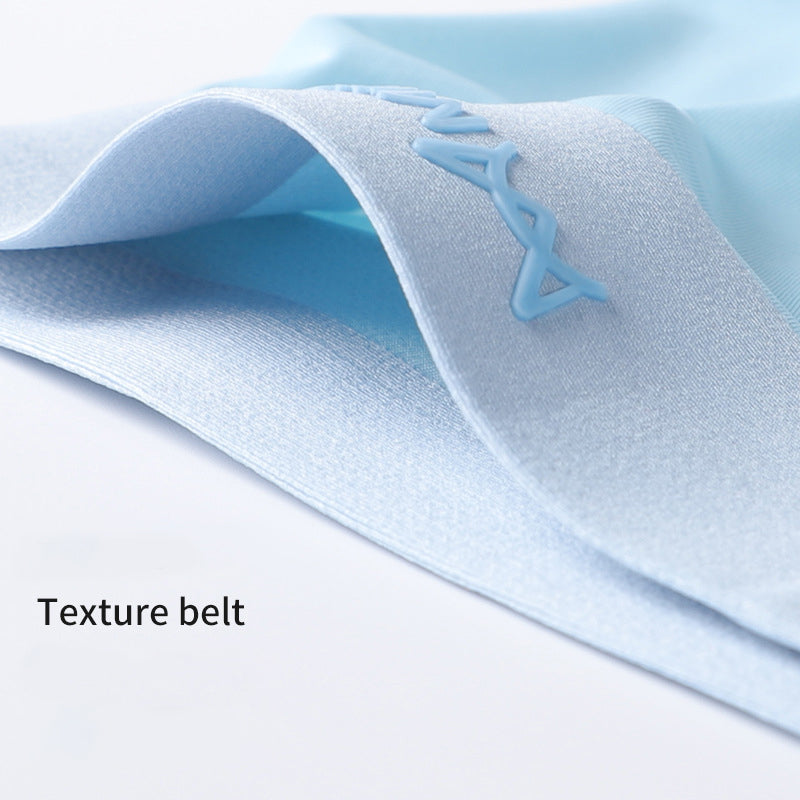 3 Pcs Ultra-thin Solid Men's Trunk Sets | dmunderwear detail image 9