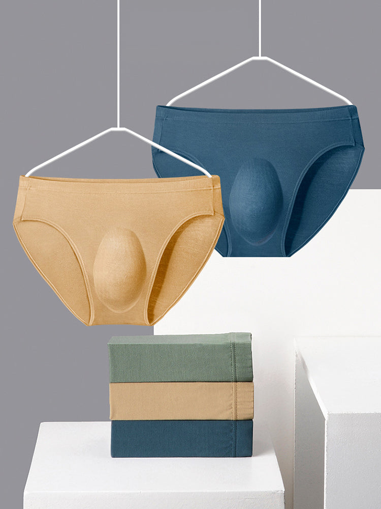 3D Convex Pouch Breathable Briefs | dmunderwear detail image 3
