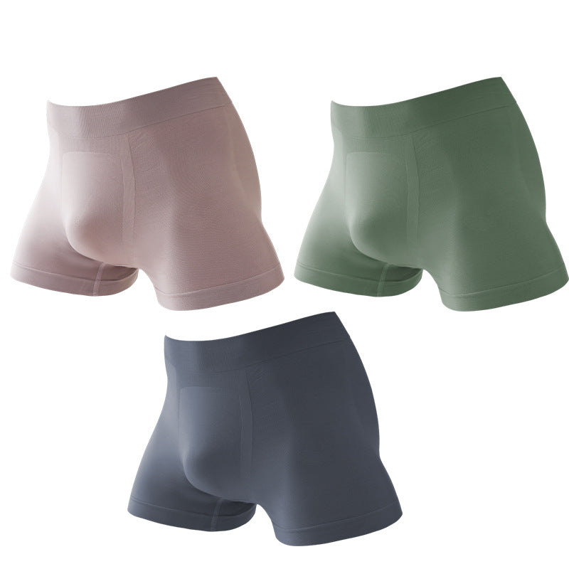 3Pcs Breathable Mid-waist Boxer Briefs | dmunderwear detail image 6