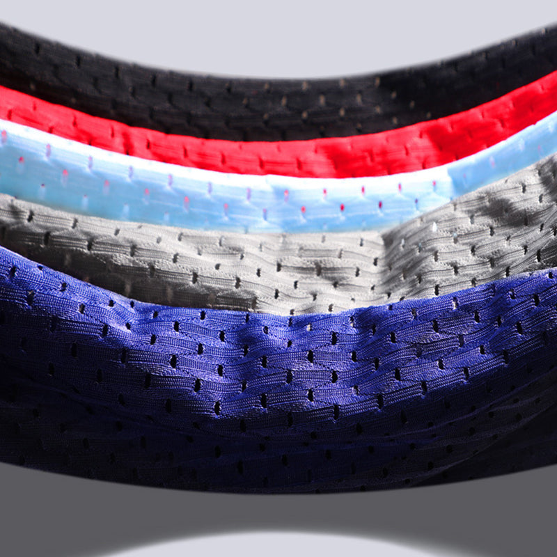 4 Pack Breathable Ice Silk Antibacterial Men's Briefs | dmunderwear detail image 14