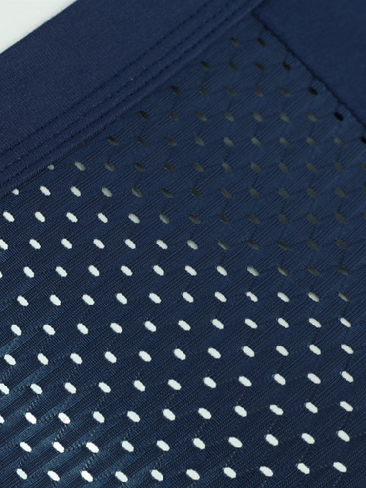 4 Pack Breathable Mesh Fabric Men's Underwear | dmunderwear detail image 13