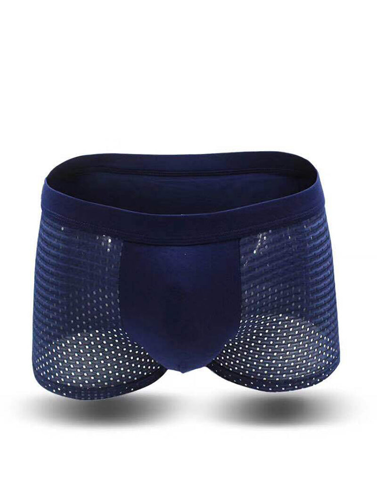4 Pack Breathable Mesh Fabric Men's Underwear | dmunderwear detail image 16