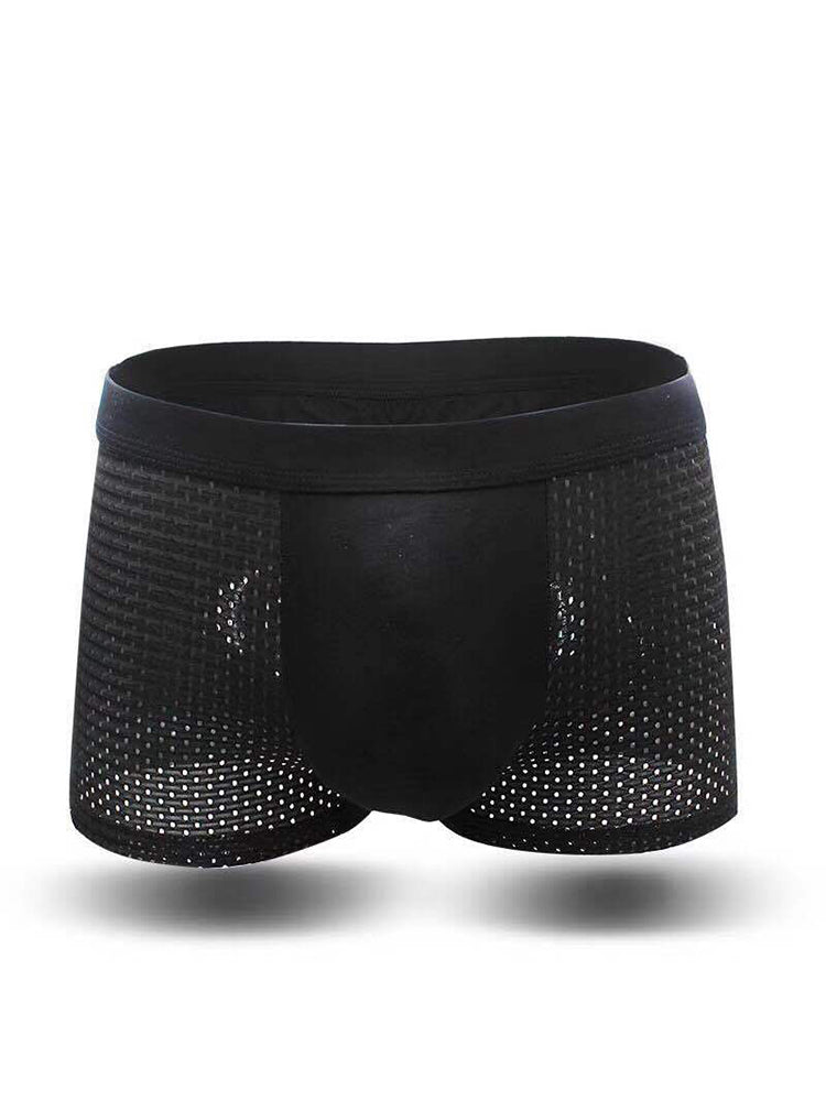 4 Pack Breathable Mesh Fabric Men's Underwear | dmunderwear detail image 17