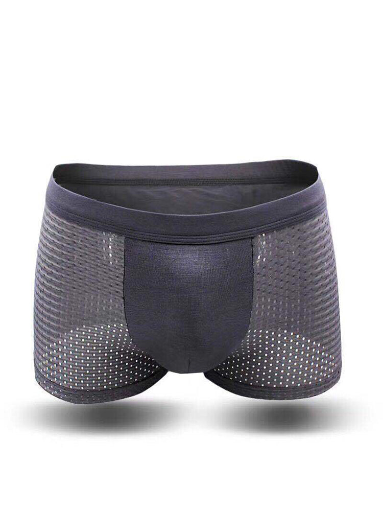 4 Pack Breathable Mesh Fabric Men's Underwear | dmunderwear detail image 18
