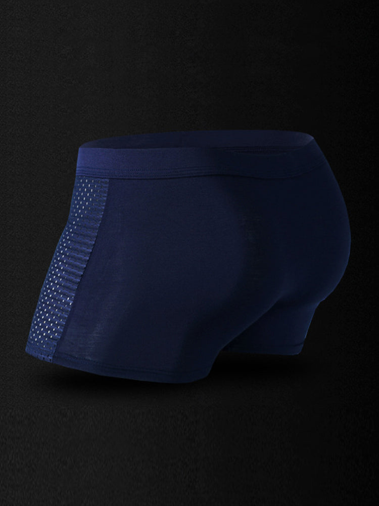 4 Pack Breathable Mesh Fabric Men's Underwear | dmunderwear detail image 6