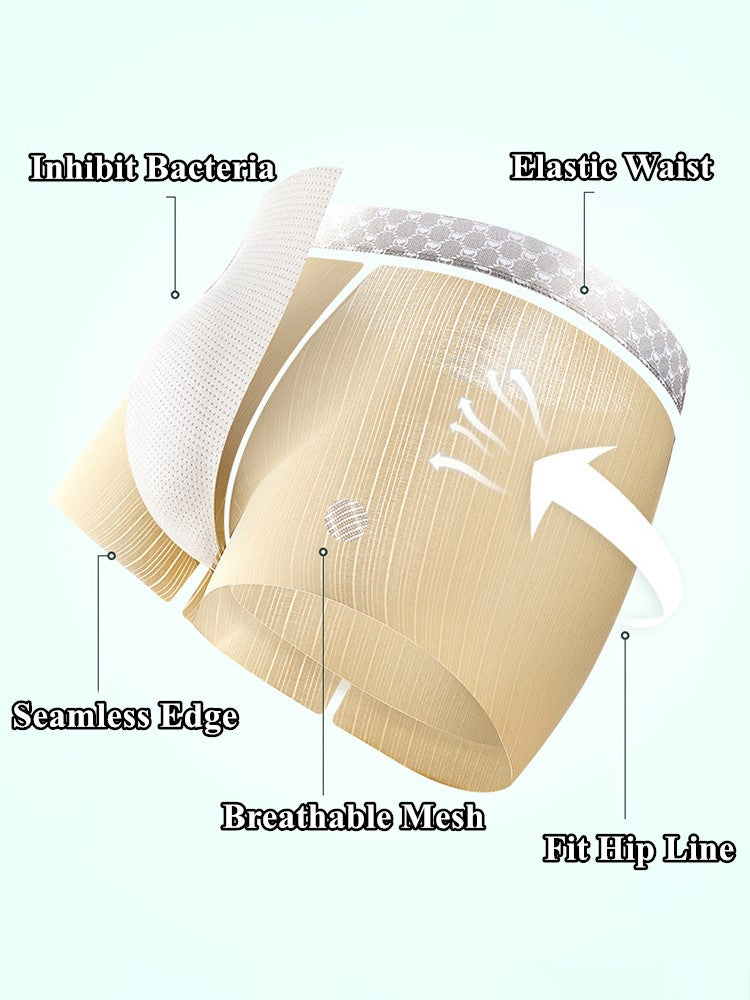 4 Pack Breathable Support Pouch Trunks For Men | dmunderwear detail image 3