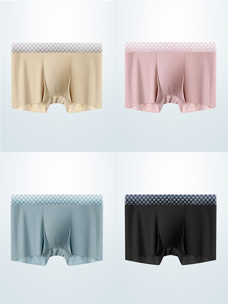 4 Pack Breathable Support Pouch Trunks For Men | dmunderwear detail image 7