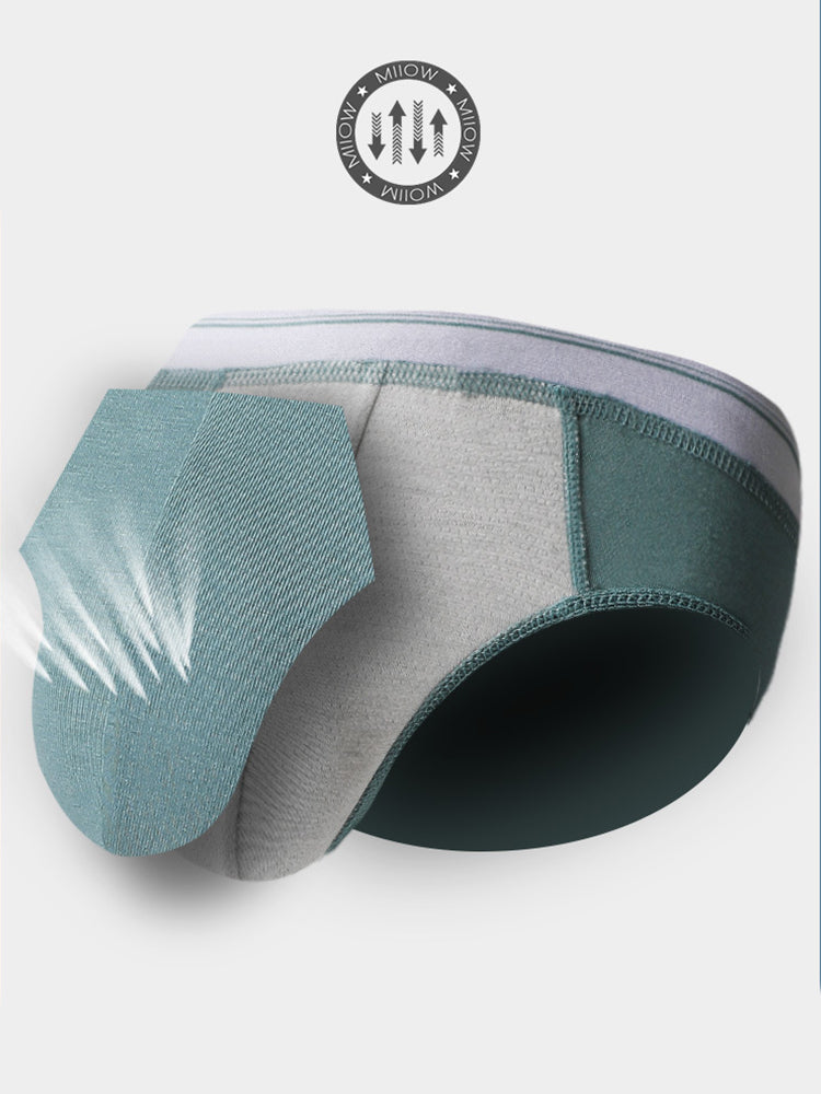 4 Pack Comfy Support Pouch Hip Brief | dmunderwear detail image 5