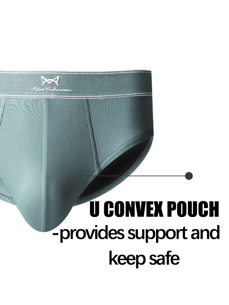 4 Pack Comfy Support Pouch Hip Brief | dmunderwear detail image 6