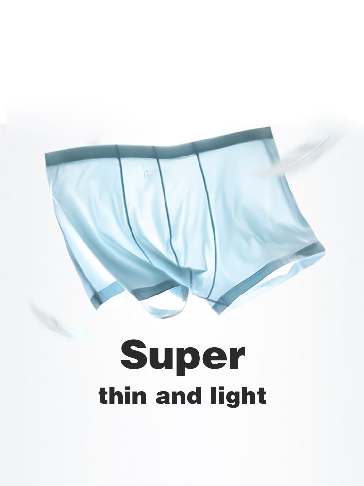 4 Pack Cooling Silk Bulge Pouch Men's Underwear | dmunderwear detail image 5