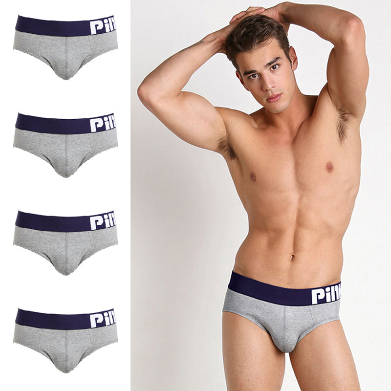 4 Pack Cotton Large Support Pouch Men's Underwear | dmunderwear detail image 14