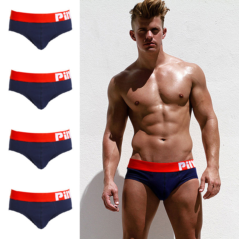 4 Pack Cotton Large Support Pouch Men's Underwear | dmunderwear detail image 20