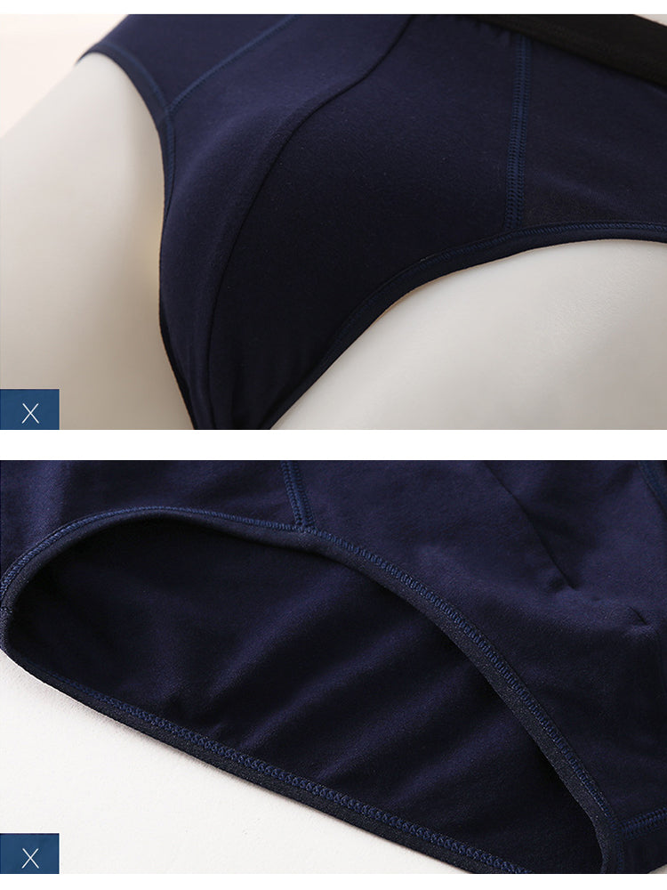 4 Pack Cotton Support U Convex Pouch Briefs | dmunderwear detail image 13