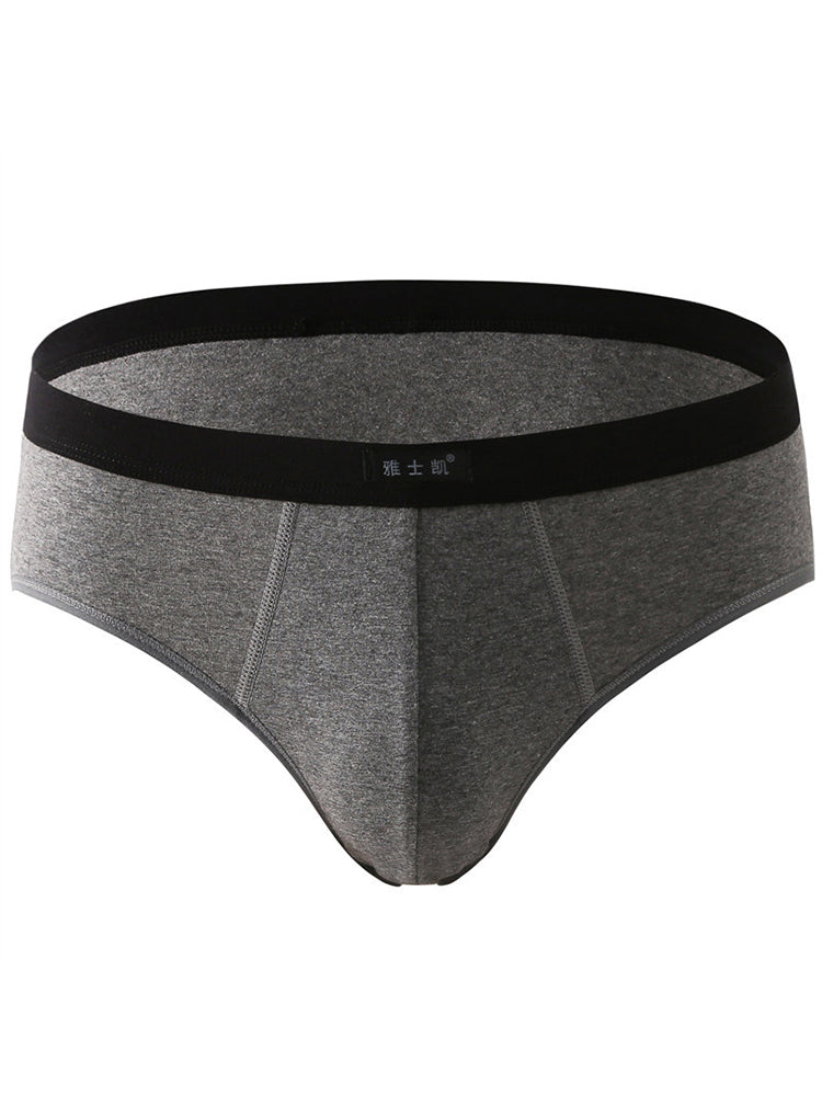 4 Pack Cotton Support U Convex Pouch Briefs | dmunderwear detail image 19