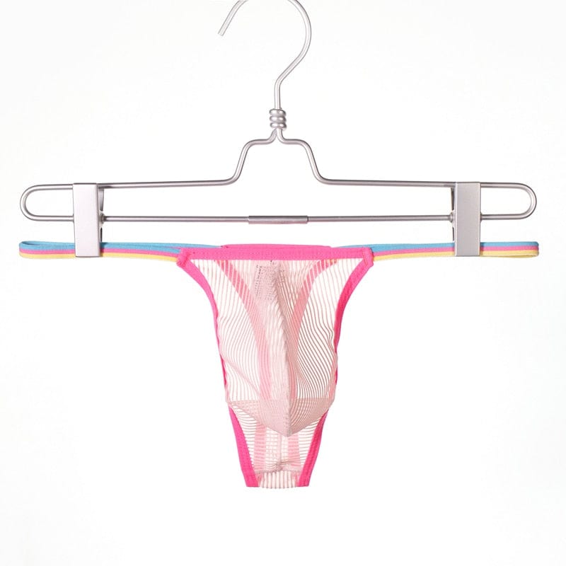 4 Pack Crystal String Thong | dmunderwear detail image 3