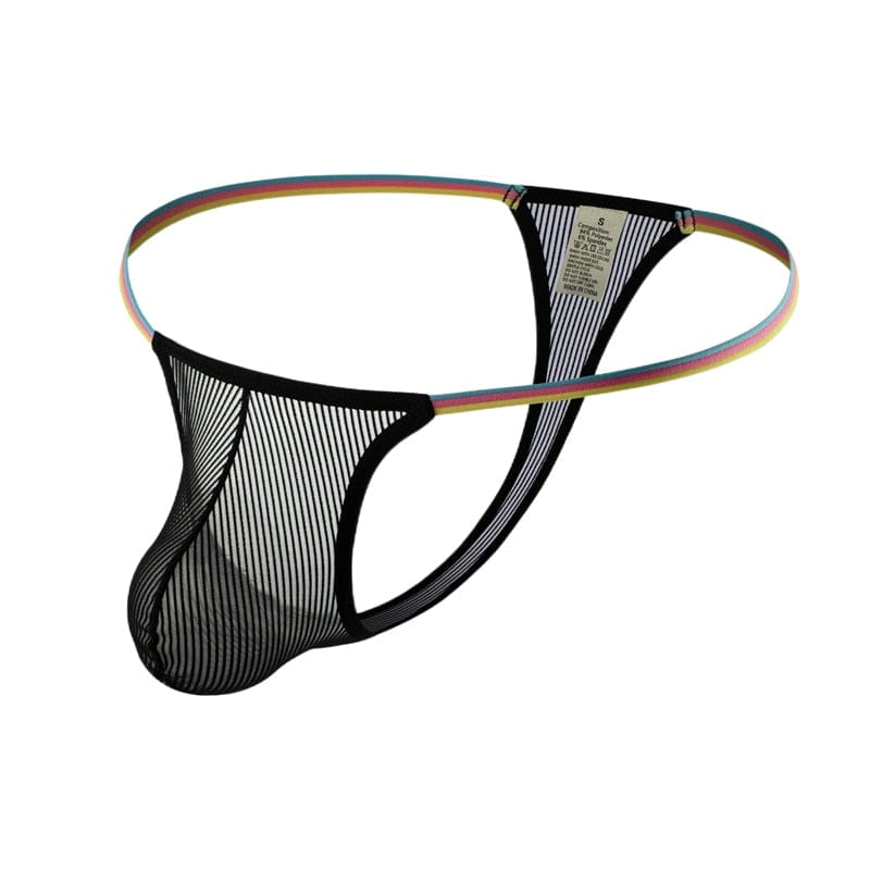 4 Pack Crystal String Thong | dmunderwear detail image 6