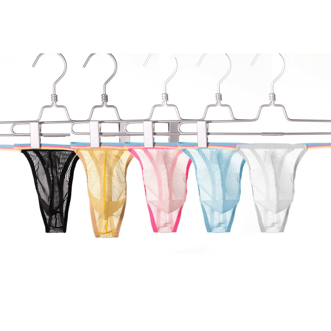 4 Pack Crystal String Thong | dmunderwear