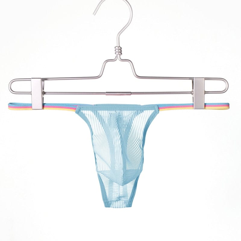 4 Pack Crystal String Thong | dmunderwear detail image 5