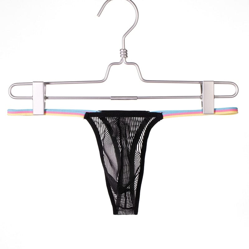 4 Pack Crystal String Thong | dmunderwear detail image 7
